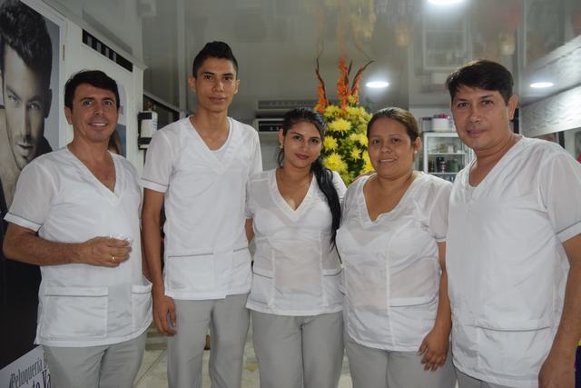 Jobert Sierra,  Sergio Rivera, Paola Arias  y Patricia Vásquez